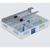 The USA Air Purifying Dispensing Booth Modular Clean Room 